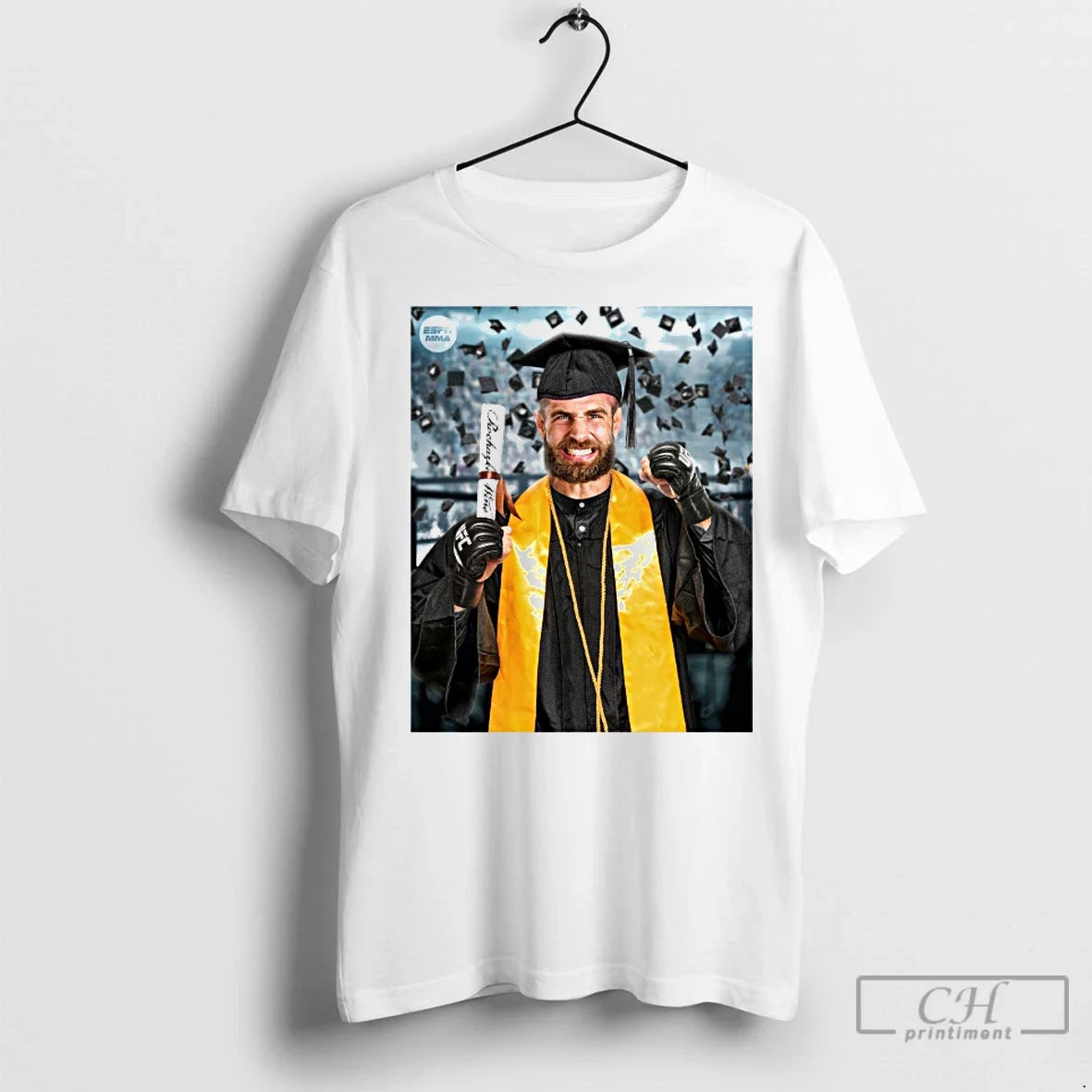 Jiri Prochazka Masters Degree University Ufc 320 Espn Mma T-Shirts, Hoodie, Sweatshirt - T-Shirt, Sweatshirt, Hoodie