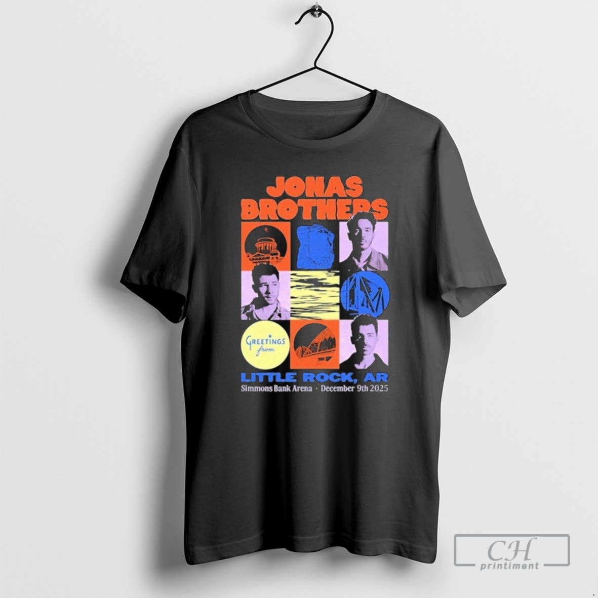 Jonas Brothers Little Rock Ar Dec 9 2025 Event Shirt T-Shirts, Hoodie, Sweatshirt - T-Shirt, Sweatshirt, Hoodie
