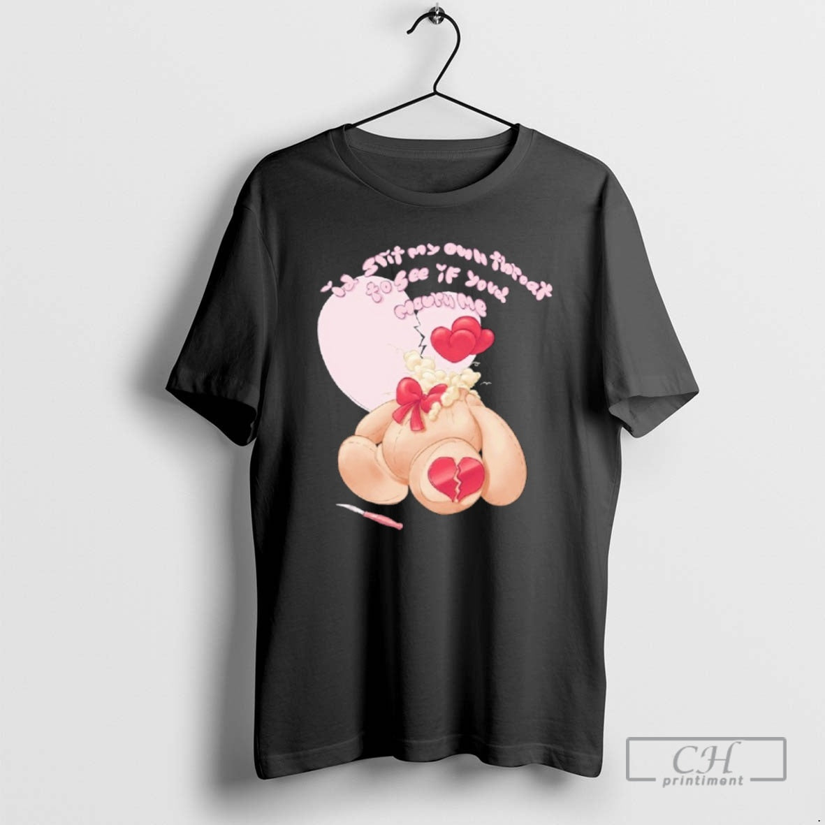 Julia Wolf Id Slit My Own Threat See If Your Mouru Me Teddy T-Shirts, Hoodie, Sweatshirt - T-Shirt, Sweatshirt, Hoodie