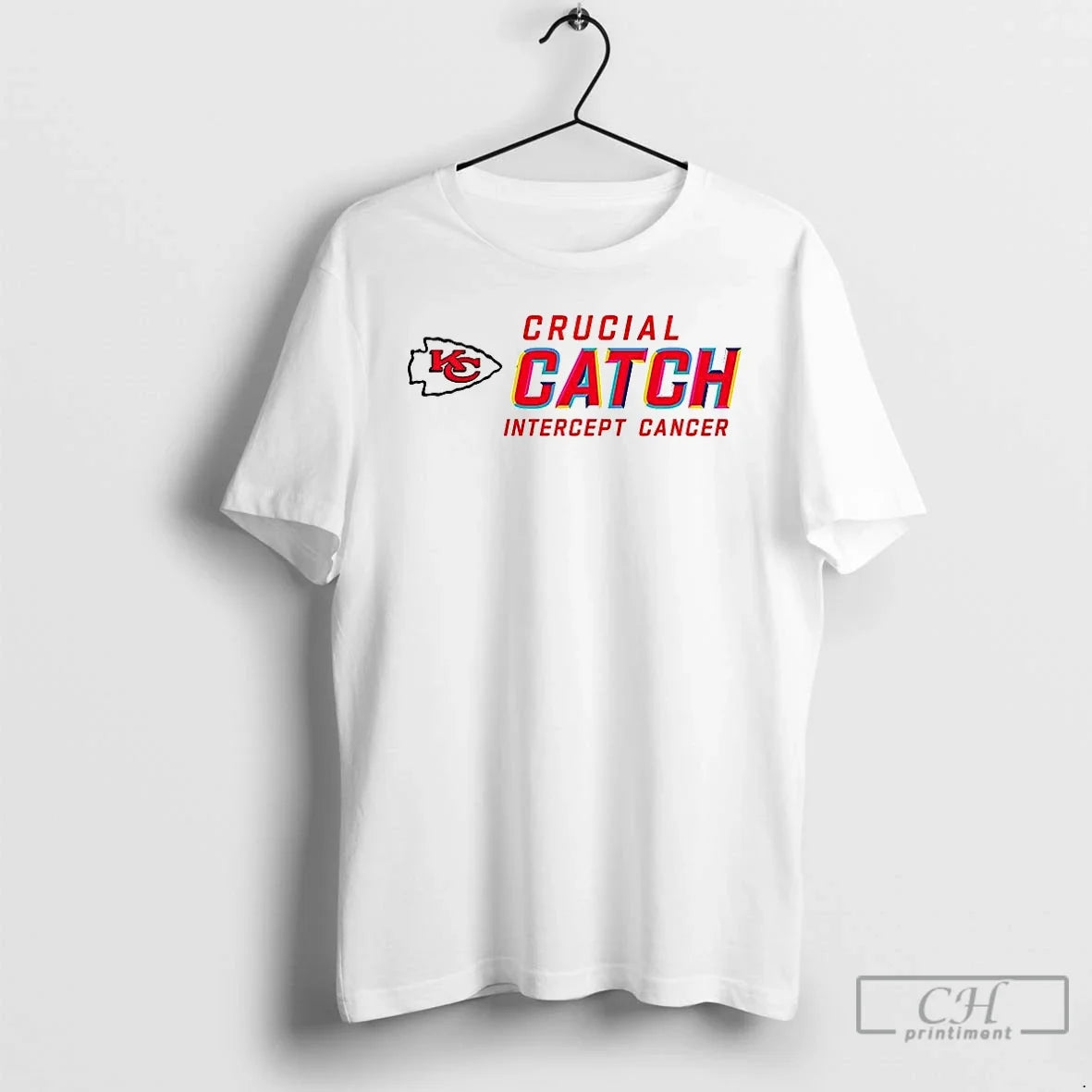 Kansas City Chiefs Crucial Catch Intercept Cancer T-Shirts, Hoodie, Sweatshirt - T-Shirt, Sweatshirt, Hoodie