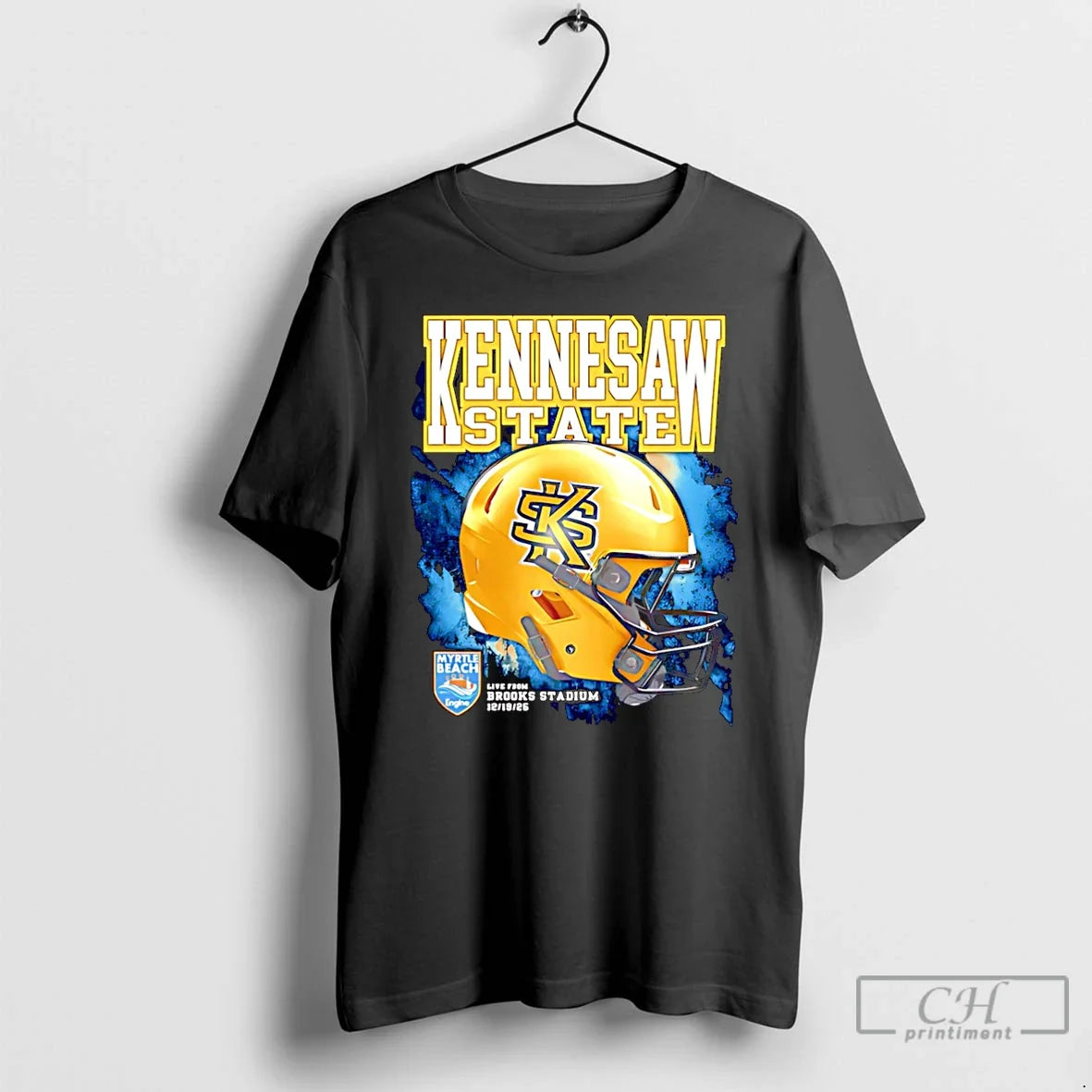 Kennesaw State Owls Ksu Myrtle Beach Bowl 2025 Helmet T-Shirts, Hoodie, Sweatshirt - T-Shirt, Sweatshirt, Hoodie
