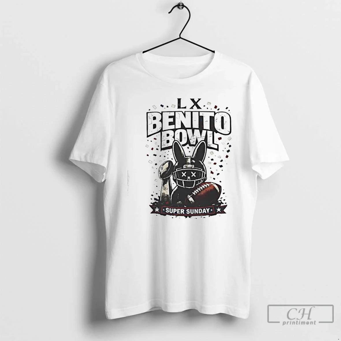 Lx Benito Bowl Super Sunday Bunny T-Shirts, Hoodie, Sweatshirt - T-Shirt, Sweatshirt, Hoodie