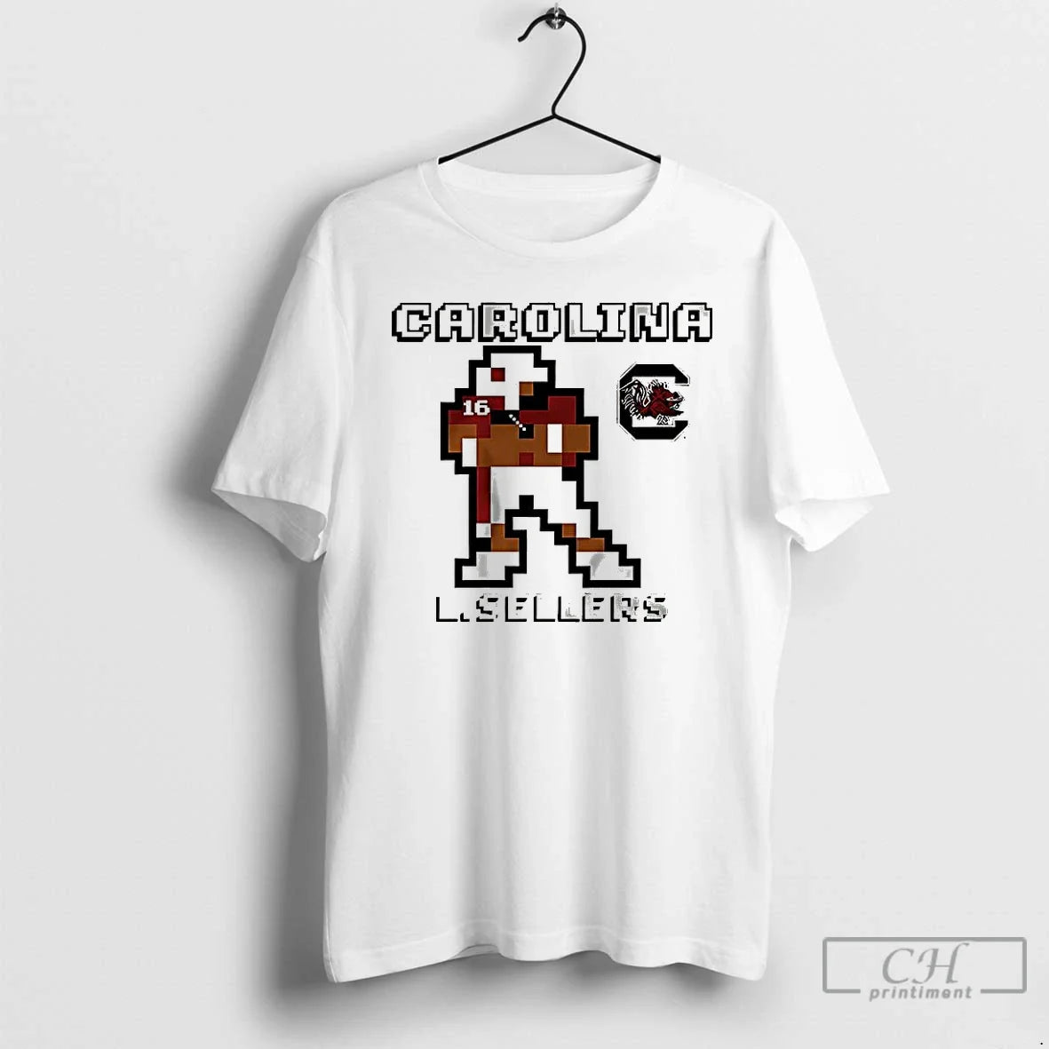 Lanorris Sellers South Carolina Football Retro Baller 8 Bit T-Shirts, Hoodie, Sweatshirt - T-Shirt, Sweatshirt, Hoodie