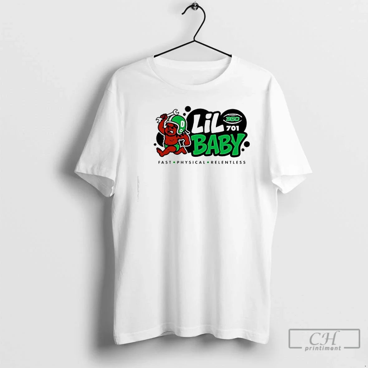 Lil Baby As Lance Rucker North Dakota Fighting Hawks Fast Physical Relentless T-Shirts, Hoodie, Sweatshirt - T-Shirt, Sweatshirt, Hoodie