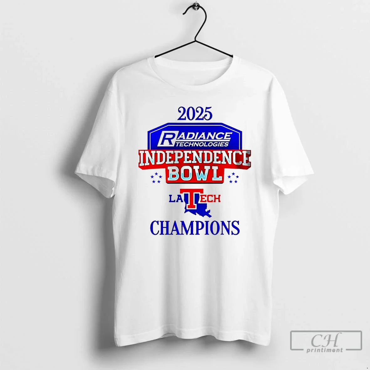 Louisiana Tech Bulldogs Independence Bowl Champions 2025 Logo T-Shirts, Hoodie, Sweatshirt - T-Shirt, Sweatshirt, Hoodie
