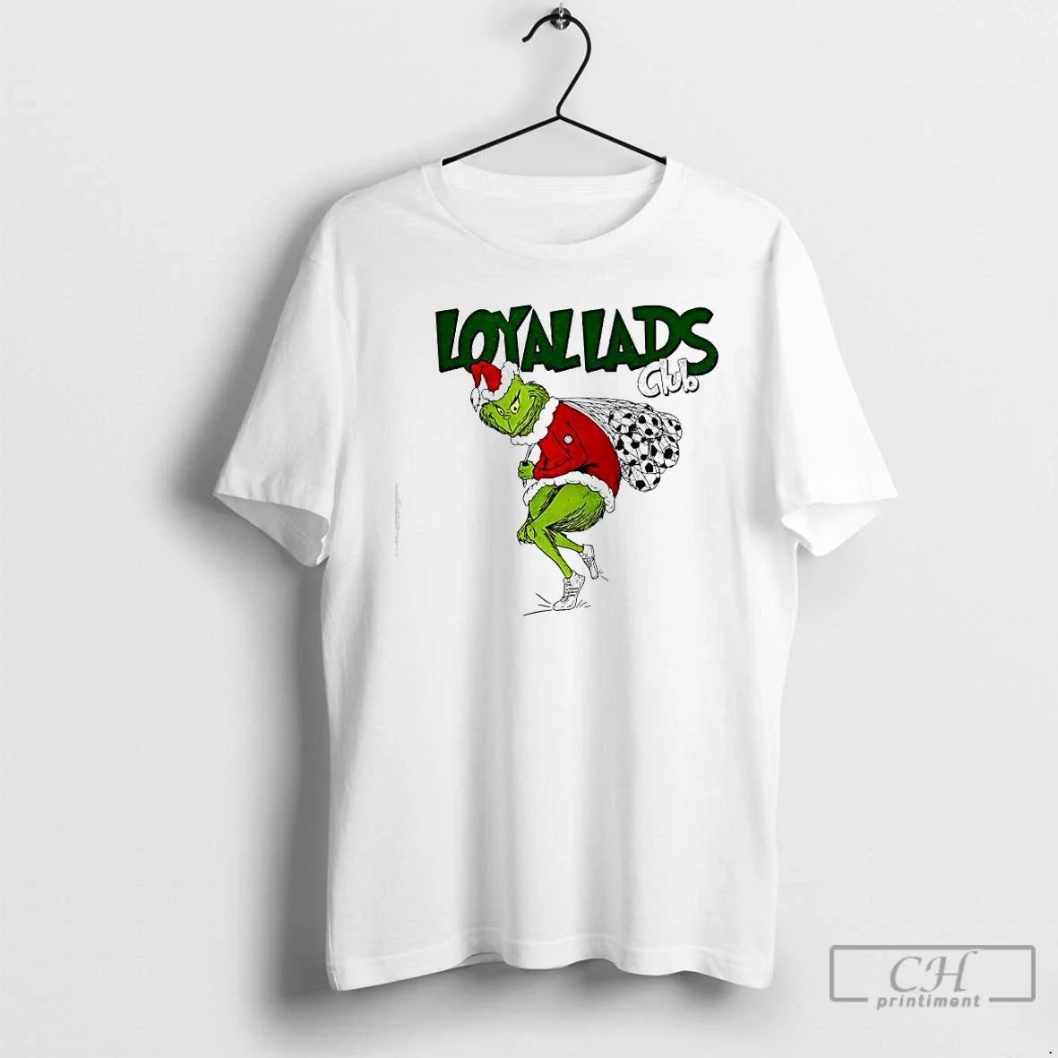 Loyal Lads Club Grinch Carrying Soccer Balls T-Shirts, Hoodie, Sweatshirt - T-Shirt, Sweatshirt, Hoodie