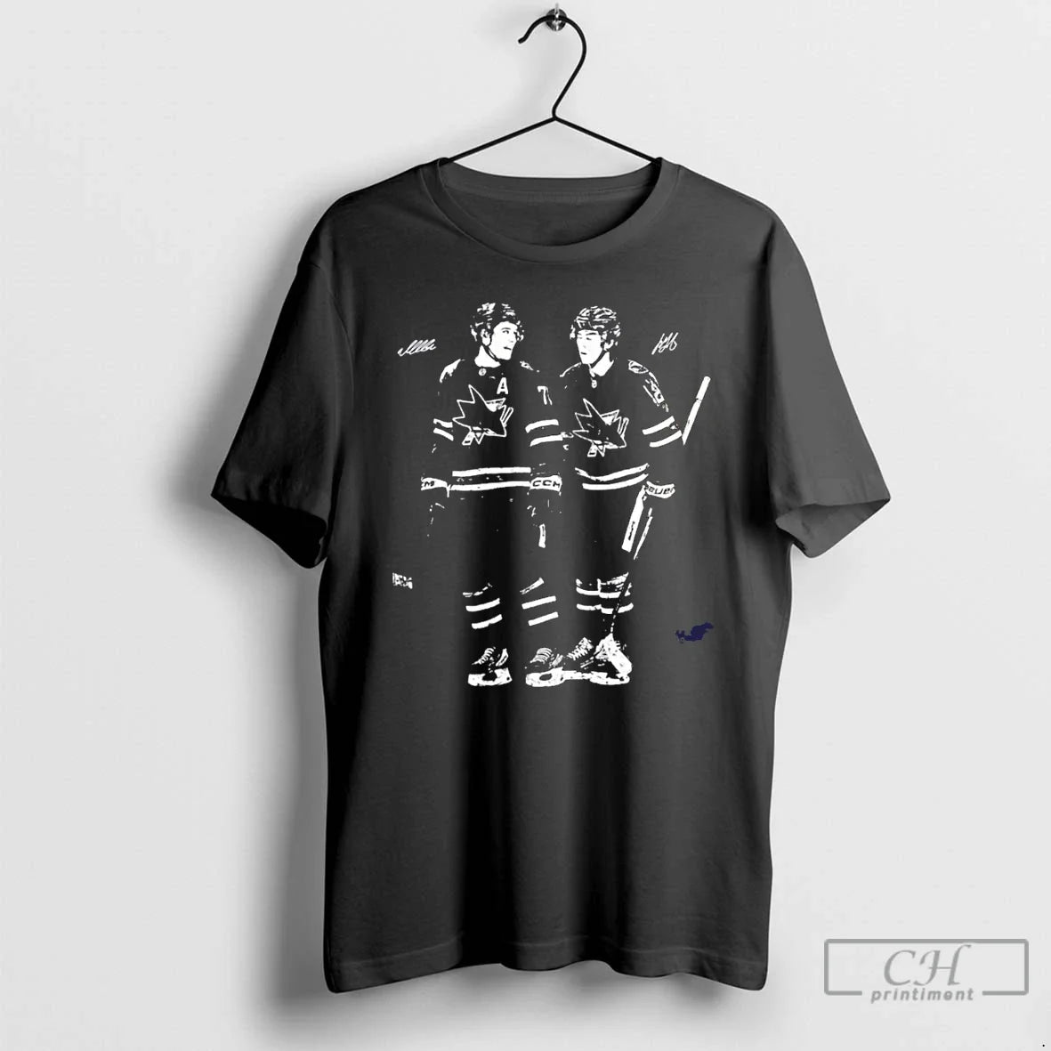 Macklin Celebrini Will Smith San Jose Hockey Vintage San Jose Sharks T-Shirts, Hoodie, Sweatshirt - T-Shirt, Sweatshirt, Hoodie