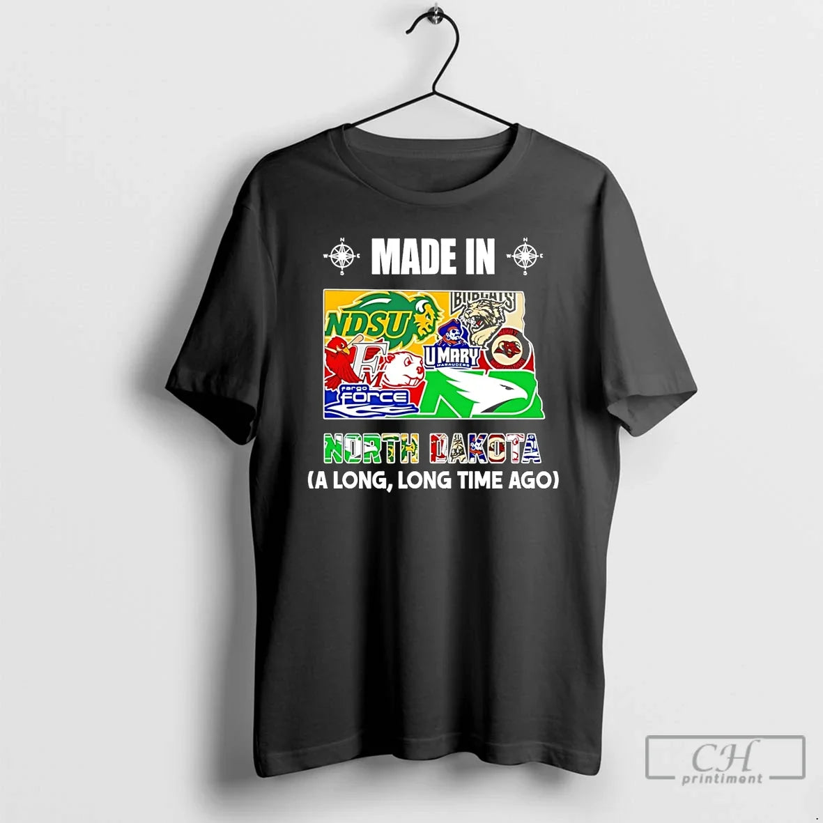 Made North Dakota Long Long Time Ago State T-Shirts, Hoodie, Sweatshirt - T-Shirt, Sweatshirt, Hoodie