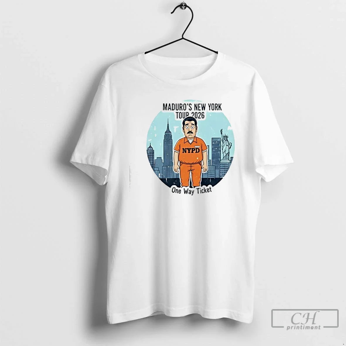 Maduro New York Tour 2026 One Way Ticket T-Shirts, Hoodie, Sweatshirt - T-Shirt, Sweatshirt, Hoodie
