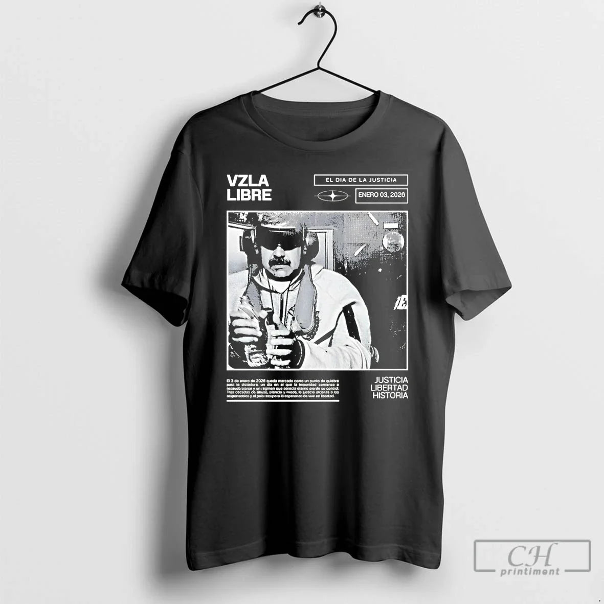 Maduro Venezuela Libre Justicia Libertad Historia 2026 T-Shirts, Hoodie, Sweatshirt - T-Shirt, Sweatshirt, Hoodie