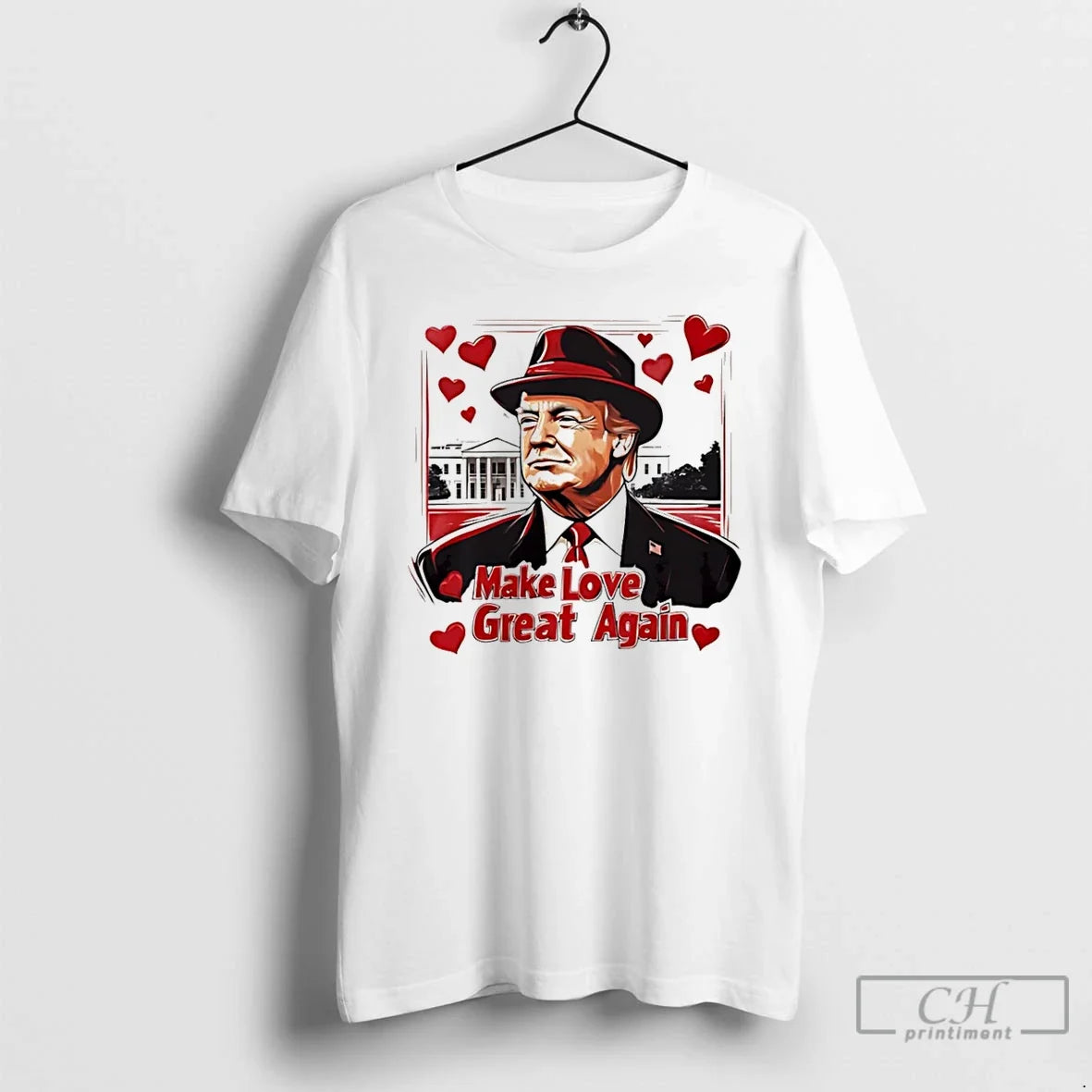 Make Love Great Again Trump Valentine T-Shirts, Hoodie, Sweatshirt - T-Shirt, Sweatshirt, Hoodie