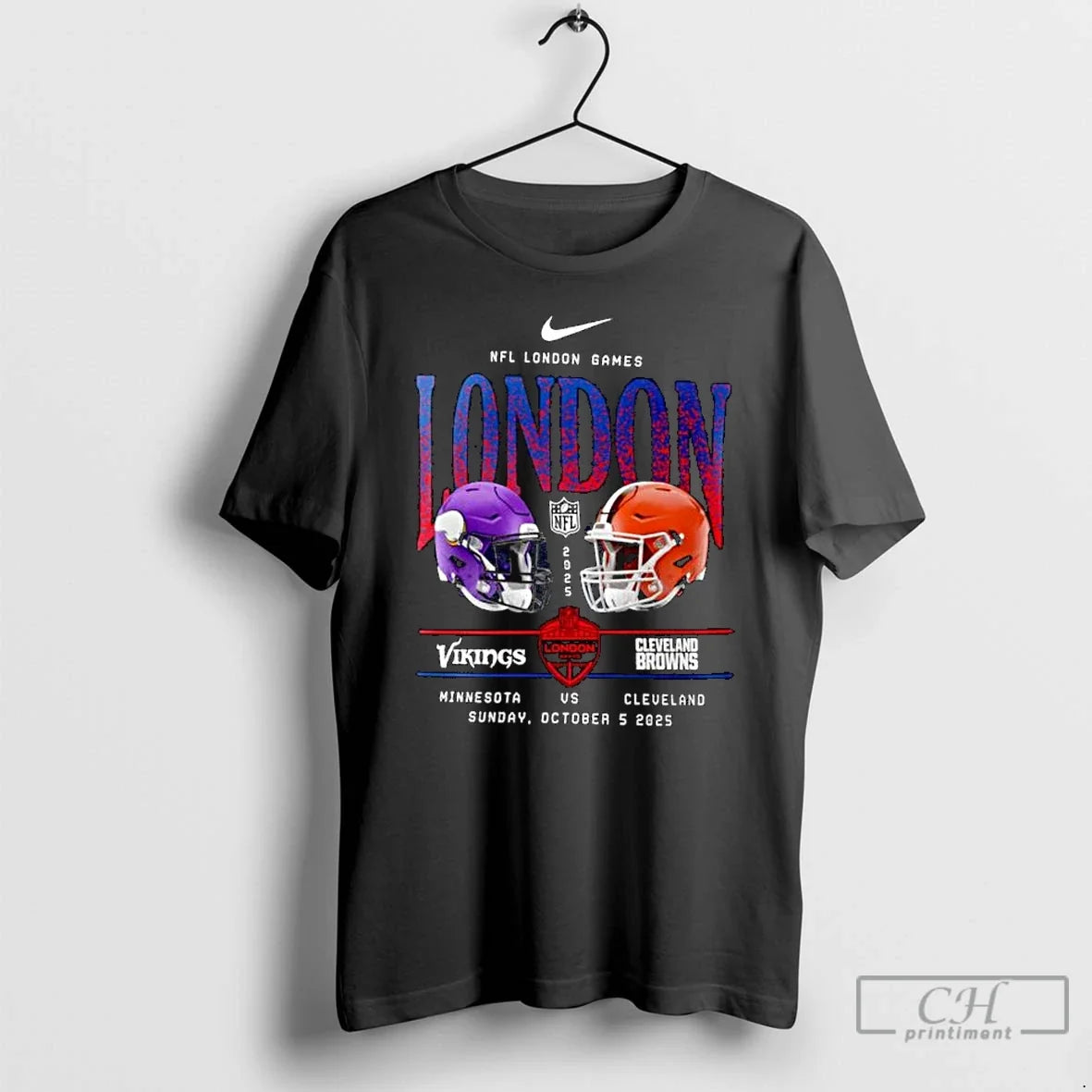 Minnesota Vikings Vs Cleveland Browns 2025 International Games London Ornaments T-Shirts, Hoodie, Sweatshirt - T-Shirt, Sweatshirt, Hoodie