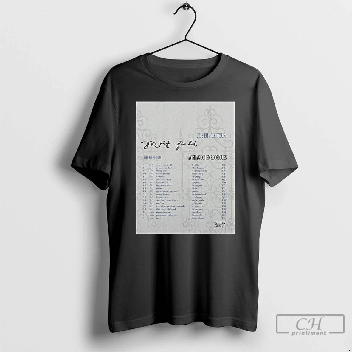 Mint Field Eu Uk Tour 2026 T-Shirts, Hoodie, Sweatshirt - T-Shirt, Sweatshirt, Hoodie