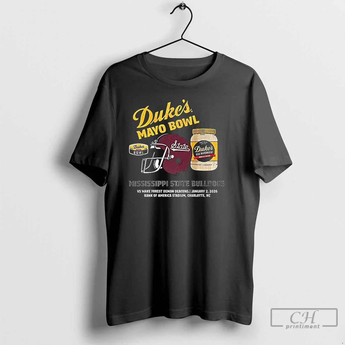 Mississippi State Bulldogs 2026 Dukes Mayo Bowl T-Shirts, Hoodie, Sweatshirt - T-Shirt, Sweatshirt, Hoodie
