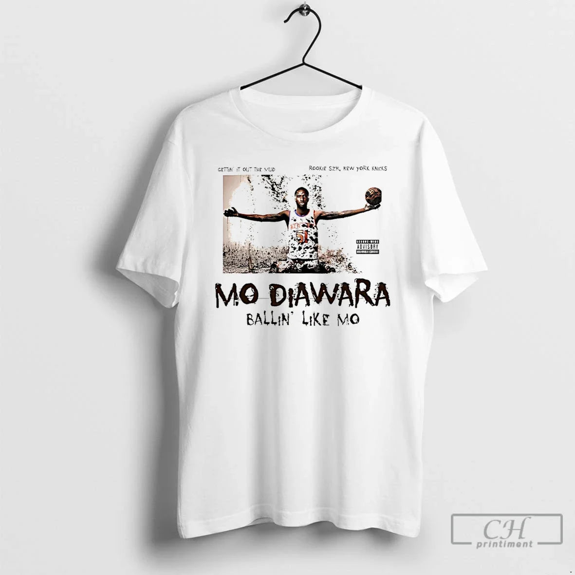 Mohamed Diawara Ny Knicks Mo Diawara Ballin Like Mo T-Shirts, Hoodie, Sweatshirt - T-Shirt, Sweatshirt, Hoodie