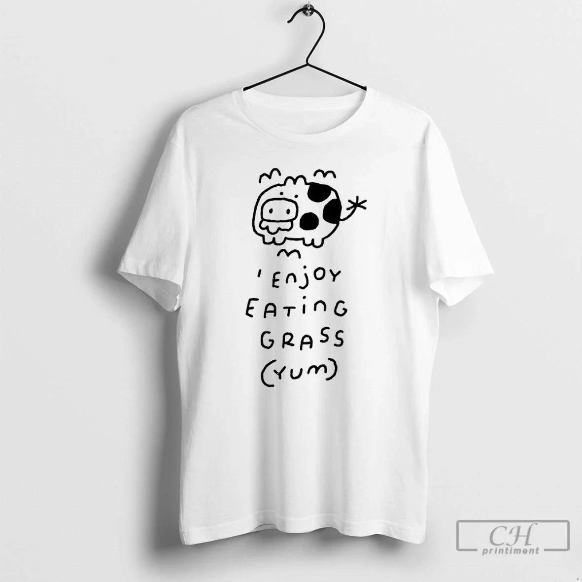 Momodraws Enjoy Eating Grass Yum T-Shirts, Hoodie, Sweatshirt - T-Shirt, Sweatshirt, Hoodie