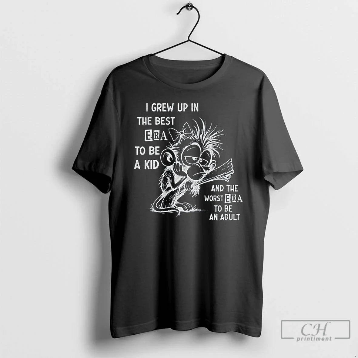 Monkey I Grew Up Best Era Be Kid T-Shirts, Hoodie, Sweatshirt - T-Shirt, Sweatshirt, Hoodie
