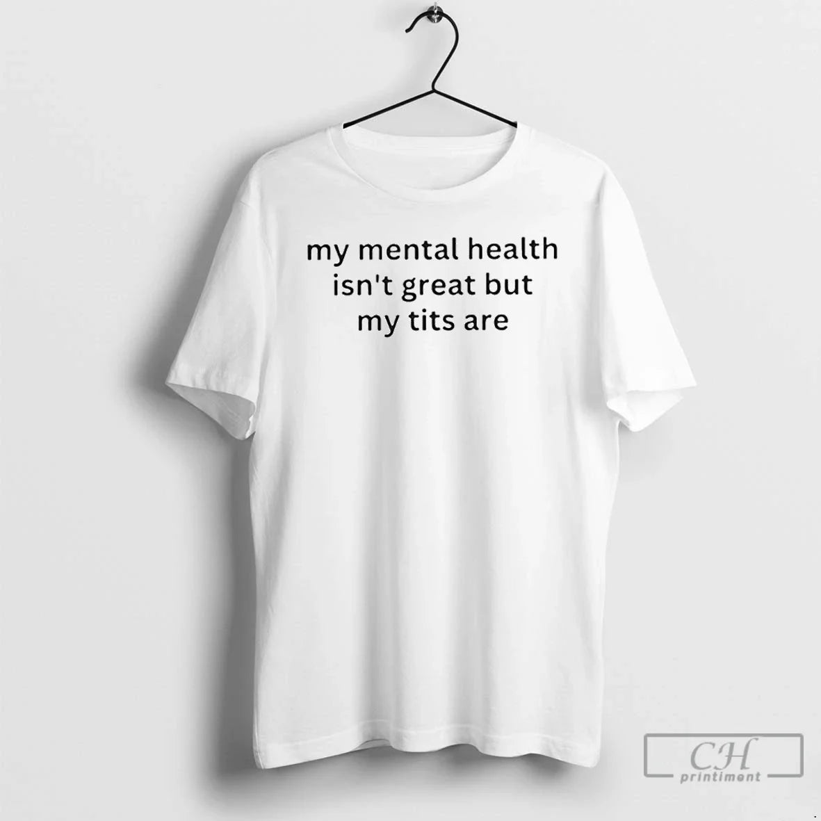 My Mental Health Isnt Great But My Tits Are Ornaments T-Shirts, Hoodie, Sweatshirt - T-Shirt, Sweatshirt, Hoodie