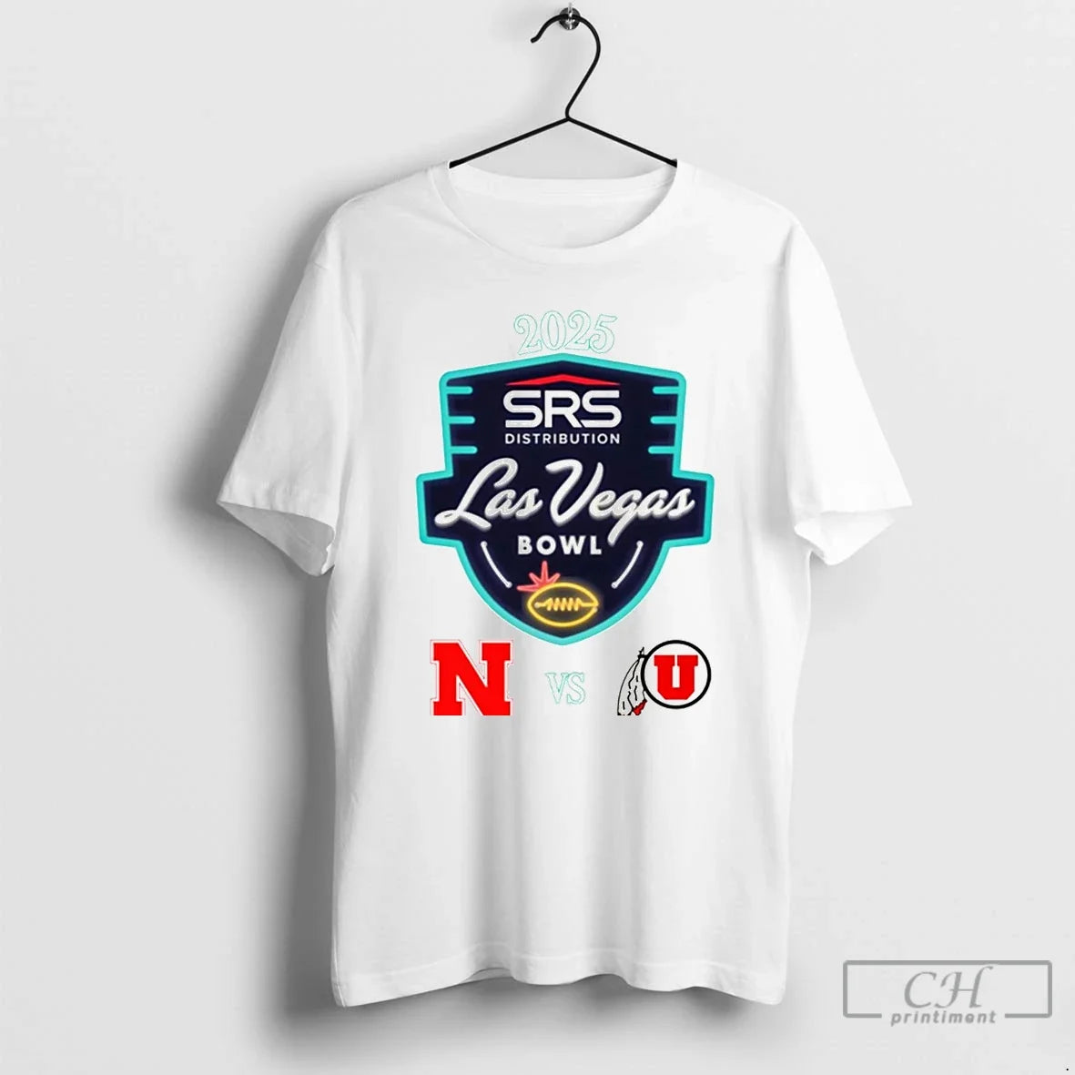 Nebraska Cornhuskers Vs Utah Utes 2025 Las Vegas Bowl T-Shirts, Hoodie, Sweatshirt - T-Shirt, Sweatshirt, Hoodie