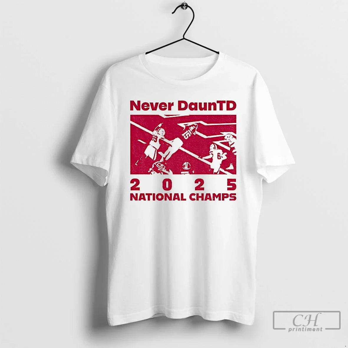 Never Daun Td Indiana Hoosier Football National Champs 2025 T-Shirts, Hoodie, Sweatshirt - T-Shirt, Sweatshirt, Hoodie