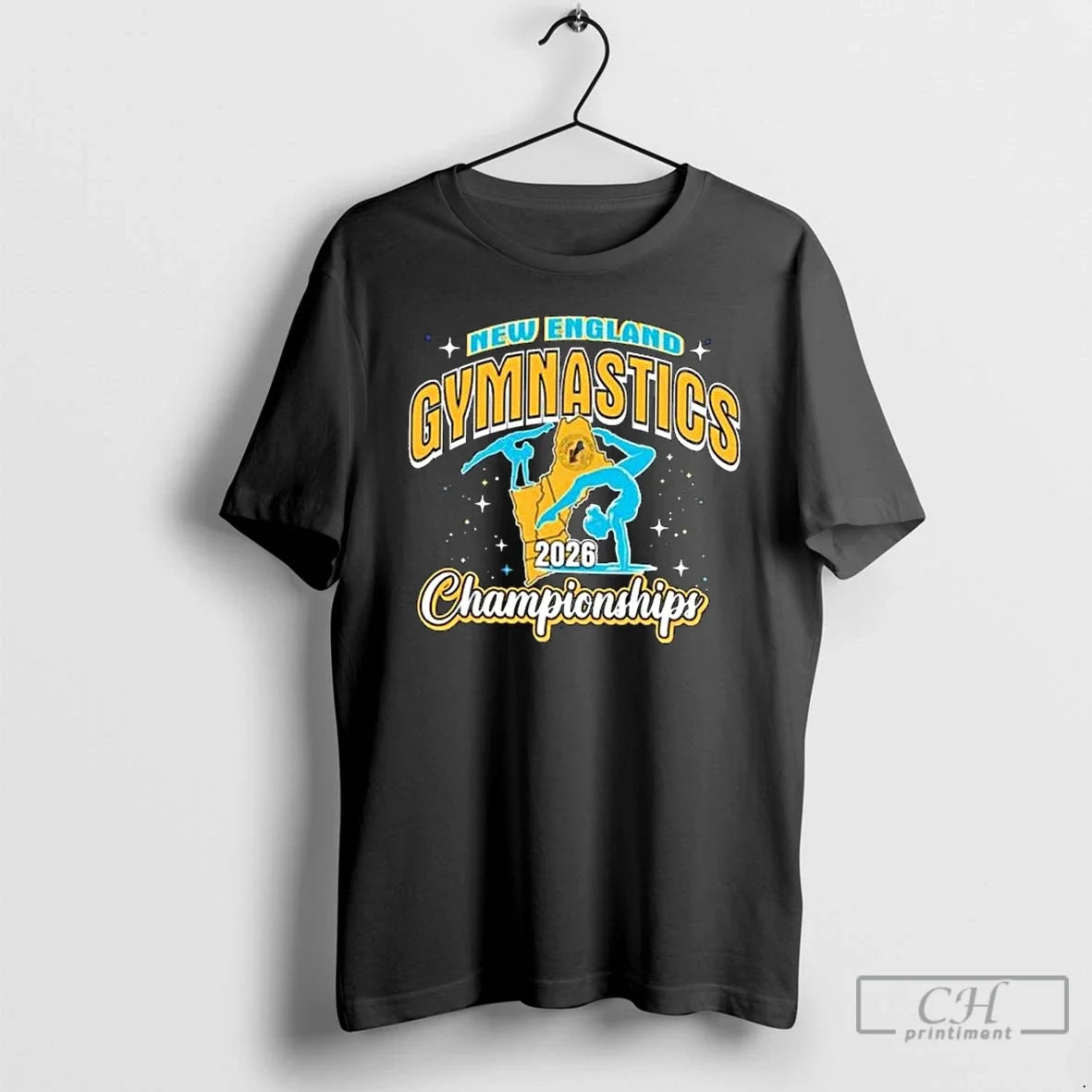 New England Necsspa Gymnastics Championships 2026 Logo T-Shirts, Hoodie, Sweatshirt - T-Shirt, Sweatshirt, Hoodie
