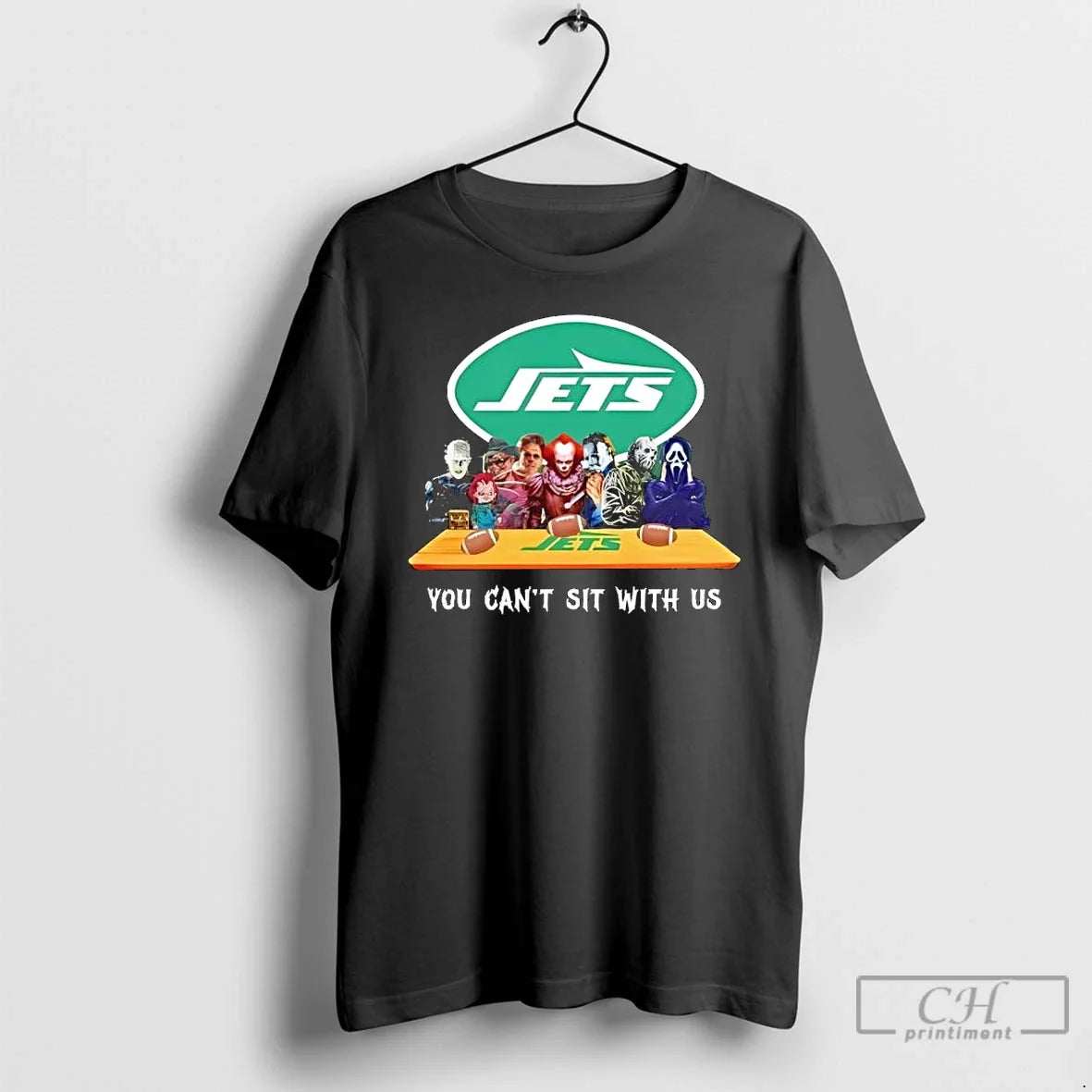 New York Jets Horror Movies Halloween You Cant Sit Us T-Shirts, Hoodie, Sweatshirt - T-Shirt, Sweatshirt, Hoodie
