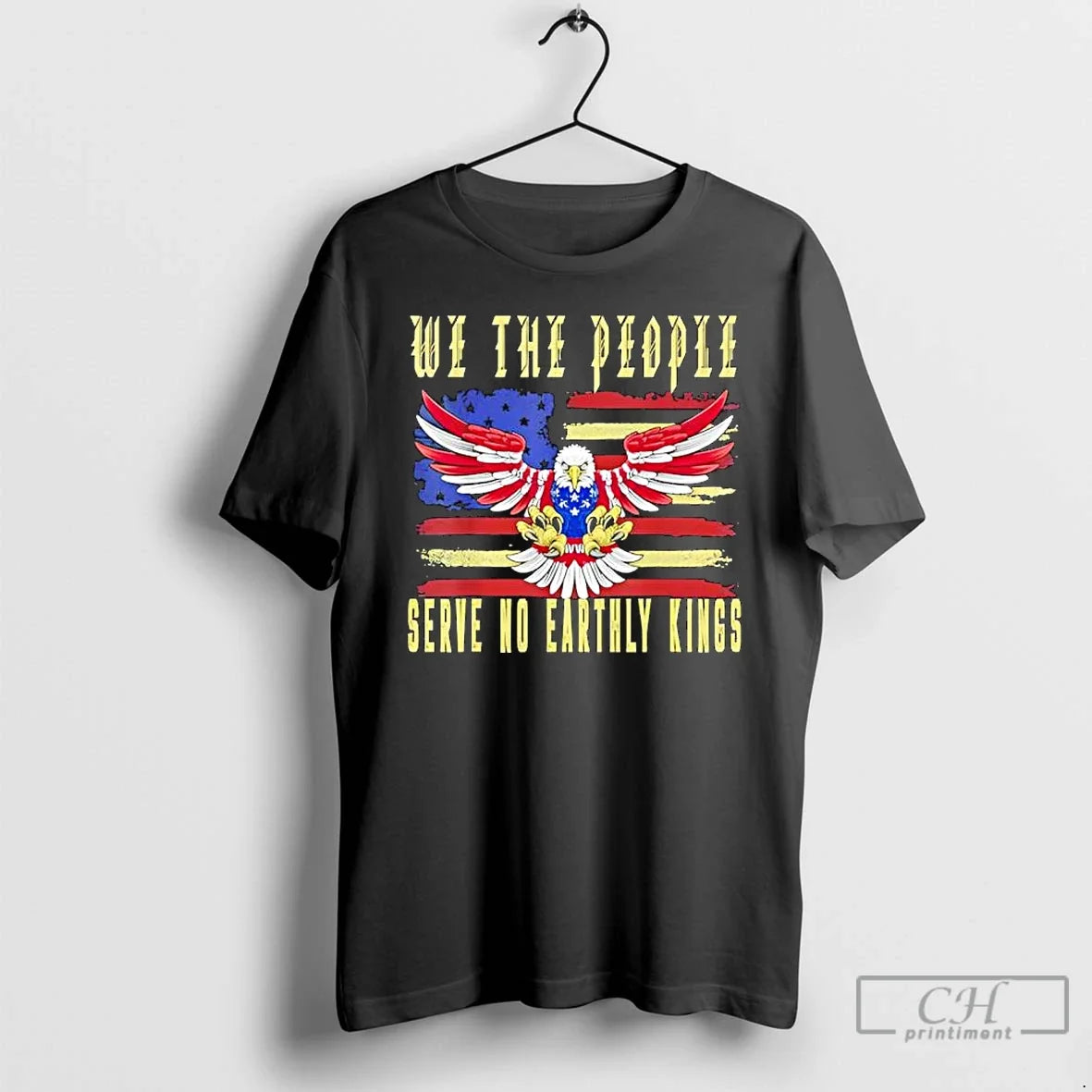 No Kings America We People Serve No Earthly Kings T-Shirts, Hoodie, Sweatshirt - T-Shirt, Sweatshirt, Hoodie