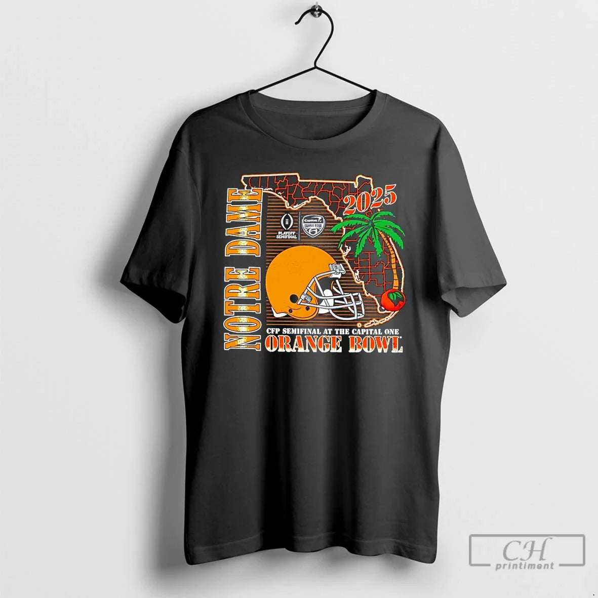 Notre Dame Fighting Cfp Semifinal Irish Orange Bowl 2026 Helmet State T-Shirts, Hoodie, Sweatshirt - T-Shirt, Sweatshirt, Hoodie