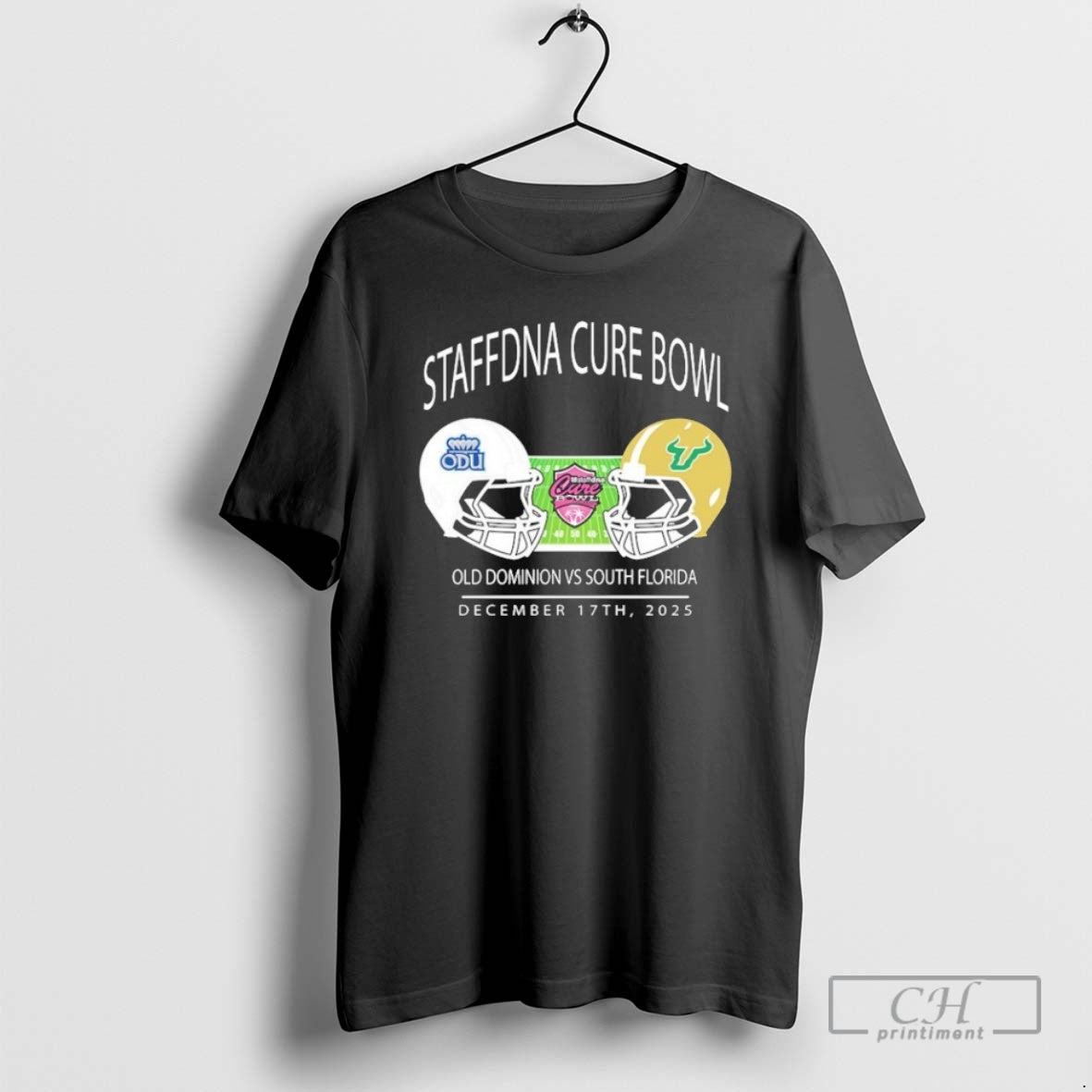 Old Dominion Monarchs Vs South Florida Bulls Staffdna Cure Bowl Camping World Stadium T-Shirts, Hoodie, Sweatshirt - T-Shirt, Sweatshirt, Hoodie
