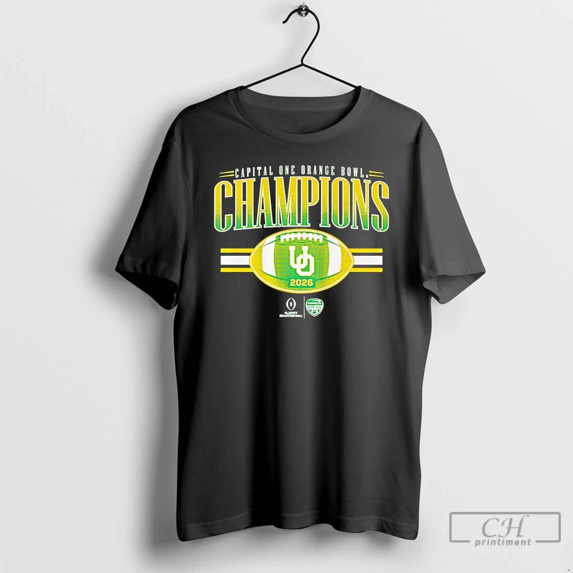 Oregon Football 2026 Cfp Orange Bowl Champions T-Shirts, Hoodie, Sweatshirt - T-Shirt, Sweatshirt, Hoodie