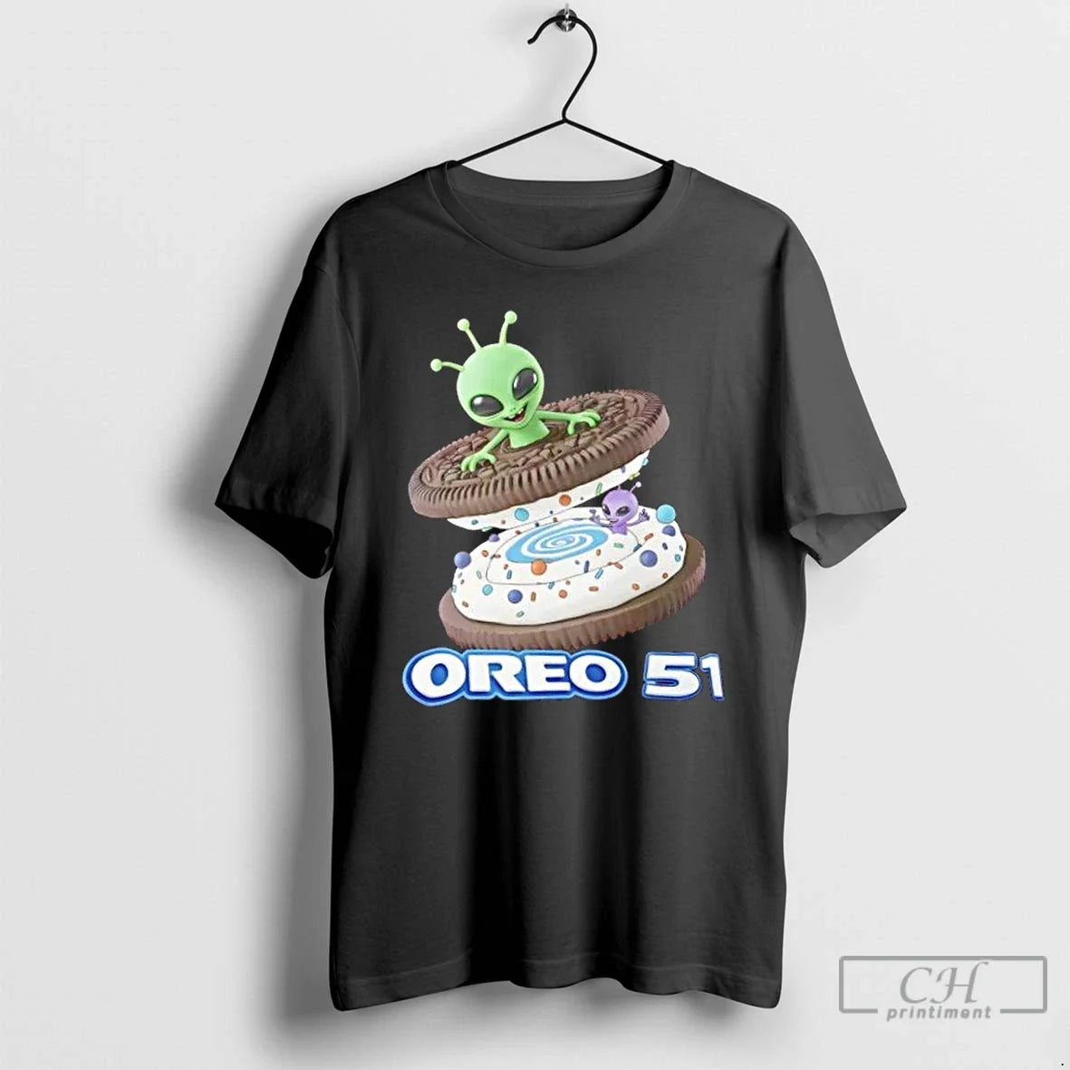Oreo 51 Alien Cookie Area 51 Ufo Fan T-Shirts, Hoodie, Sweatshirt - T-Shirt, Sweatshirt, Hoodie