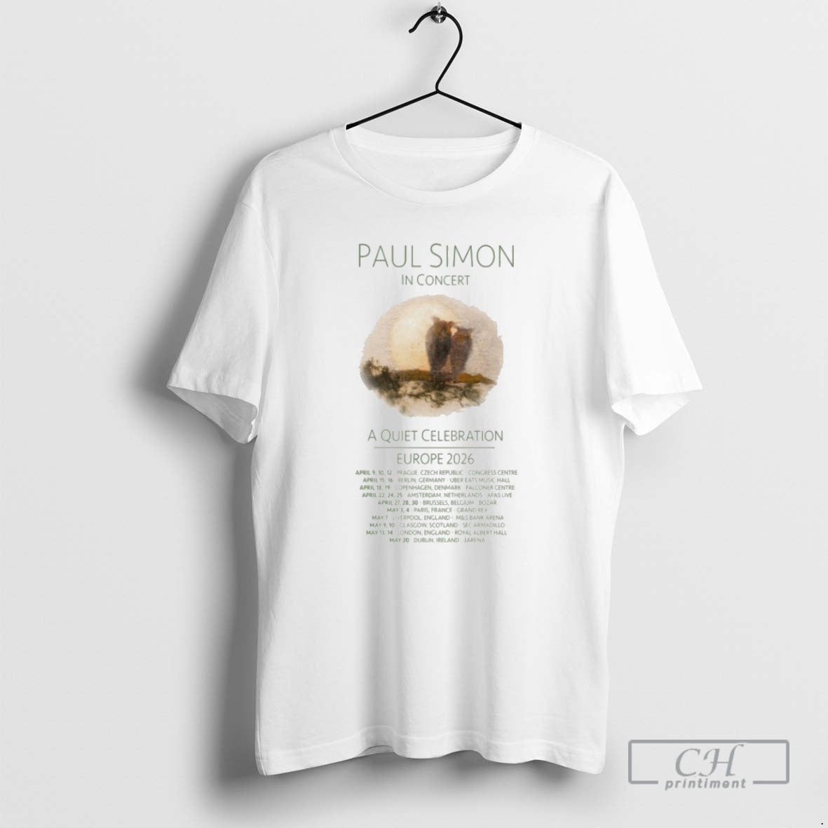 Paul Simon Quiet Celebration Europe 2026 Tour Shirt T-Shirts, Hoodie, Sweatshirt - T-Shirt, Sweatshirt, Hoodie