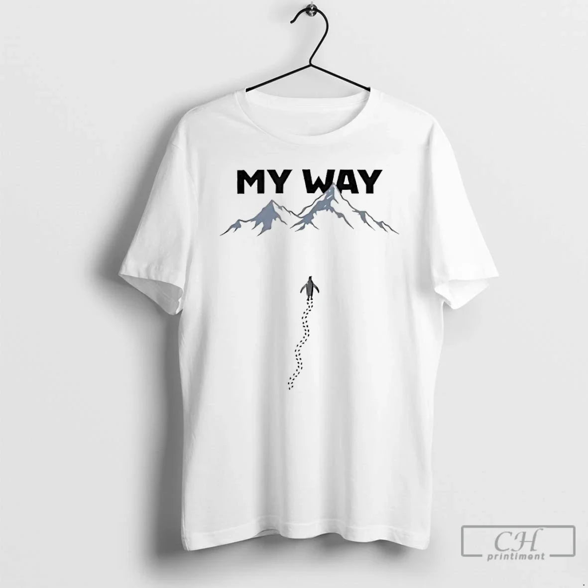 Penguin My Way Mountain T-Shirts, Hoodie, Sweatshirt - T-Shirt, Sweatshirt, Hoodie