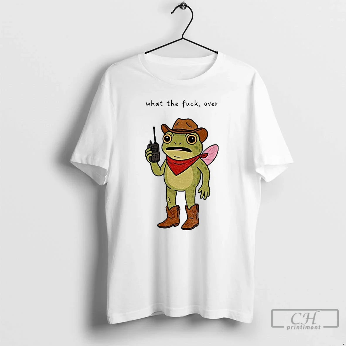Portland Frog Cowboy What Fuck Over Anti Trump T-Shirts, Hoodie, Sweatshirt - T-Shirt, Sweatshirt, Hoodie