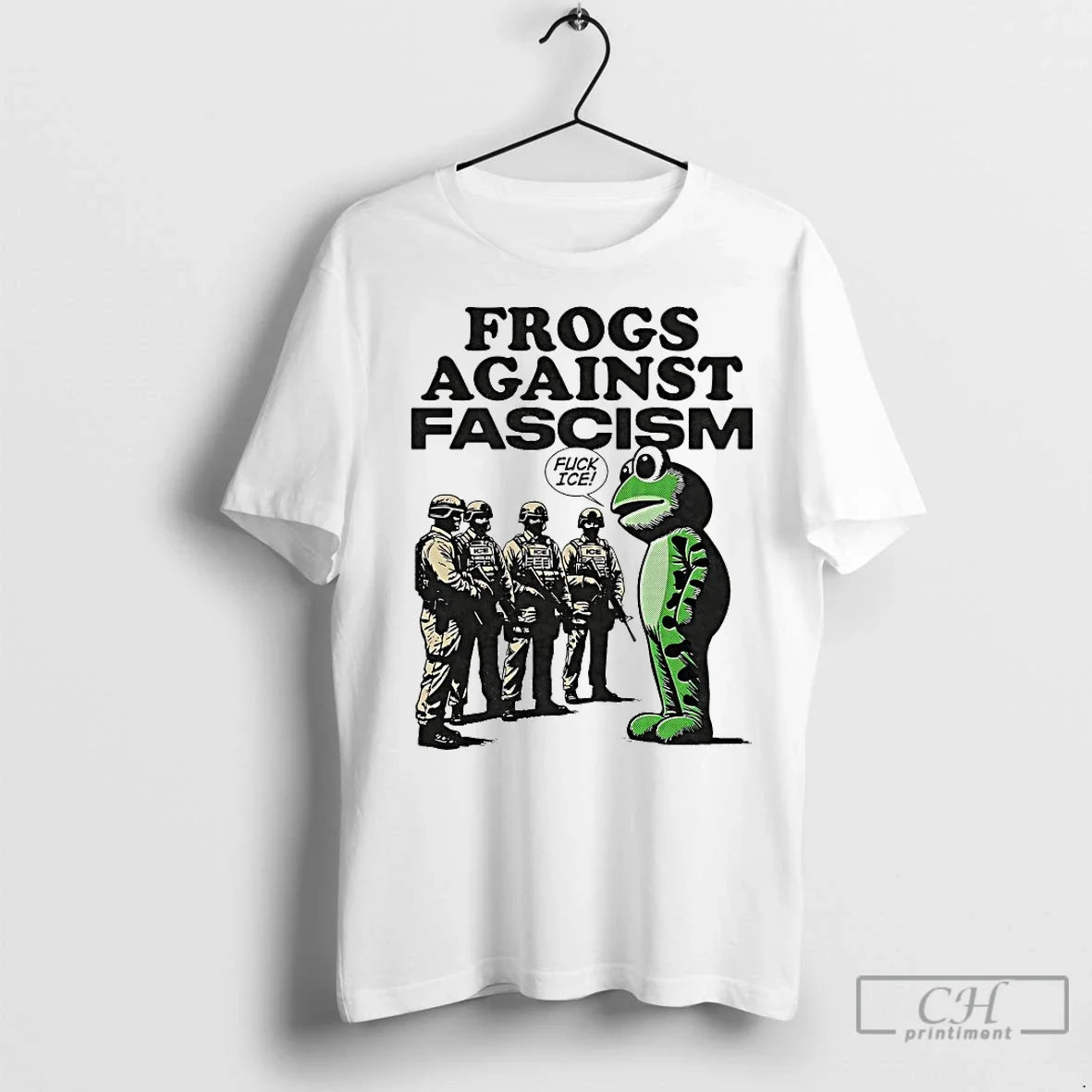 Portland Frog Against Fascism Fuck Ice T-Shirts, Hoodie, Sweatshirt - T-Shirt, Sweatshirt, Hoodie