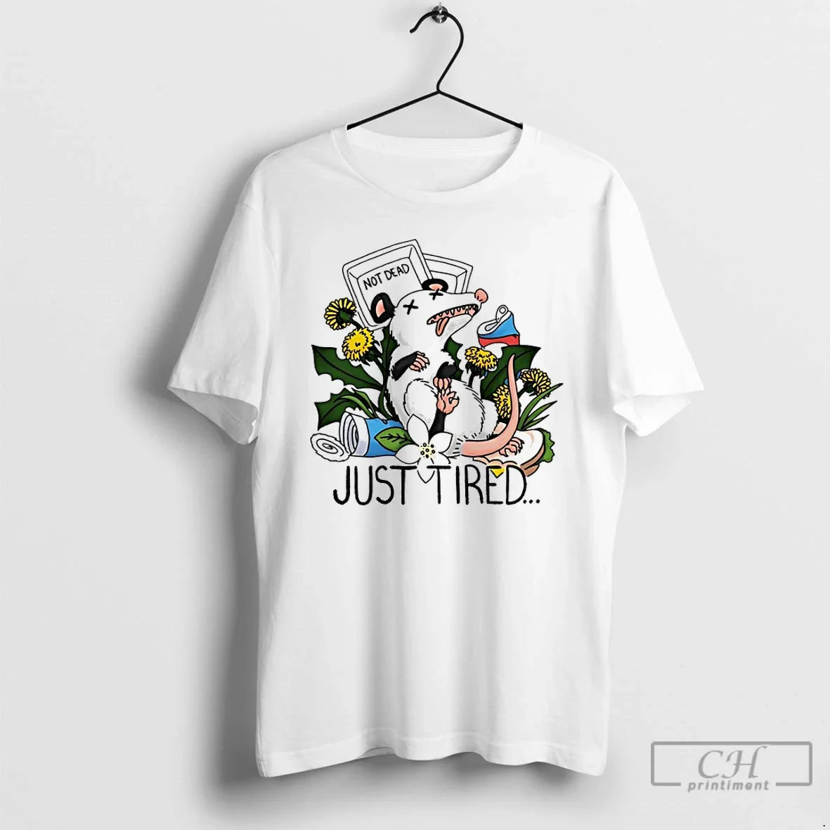 Possum Not Dead Just Tired Meme T-Shirts, Hoodie, Sweatshirt - T-Shirt, Sweatshirt, Hoodie
