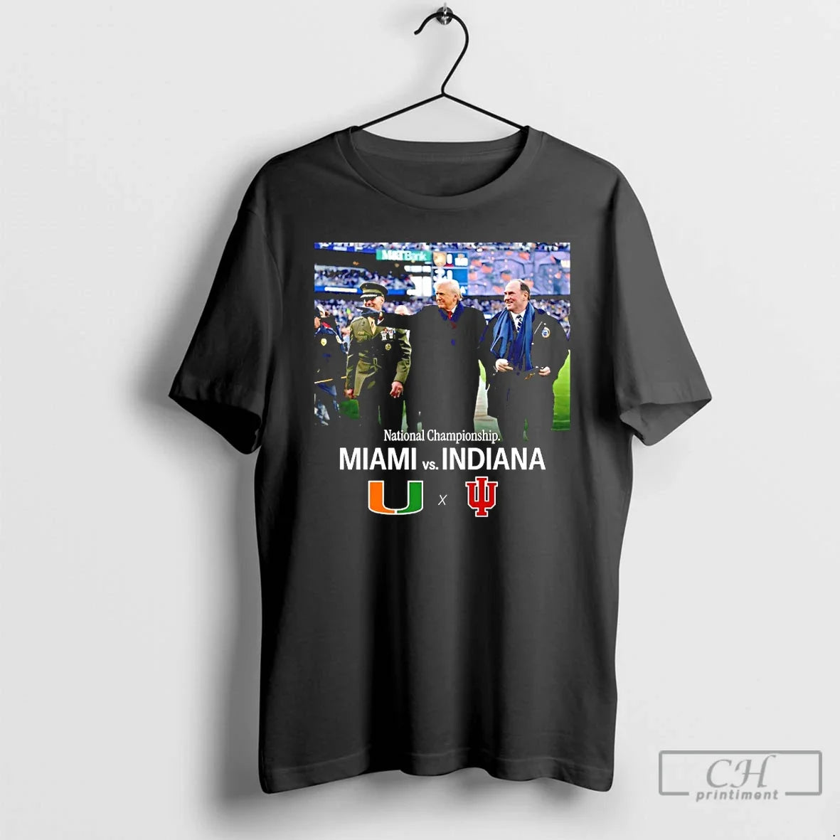 President Trump Cfp National Championship Miami Vs Indiana T-Shirts, Hoodie, Sweatshirt - T-Shirt, Sweatshirt, Hoodie