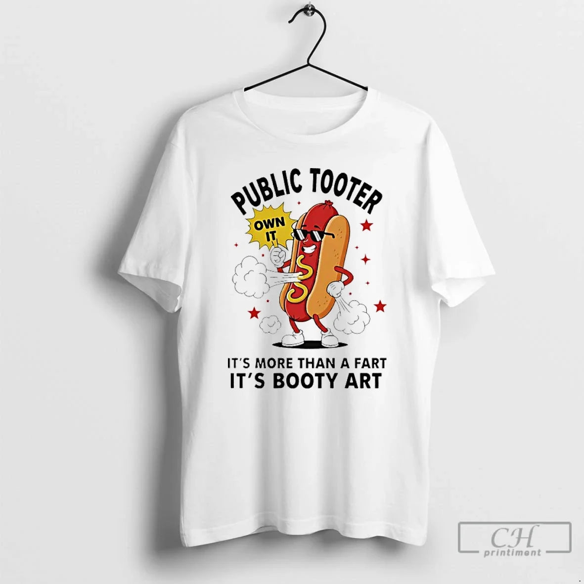 Public Tooter Own More Than Fart Booty Art Hotdog T-Shirts, Hoodie, Sweatshirt - T-Shirt, Sweatshirt, Hoodie