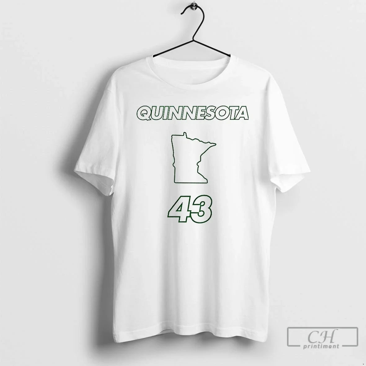 Quinn Hughes 43 Minnesota Wild Map Quinnesota State Hockey T-Shirts, Hoodie, Sweatshirt - T-Shirt, Sweatshirt, Hoodie