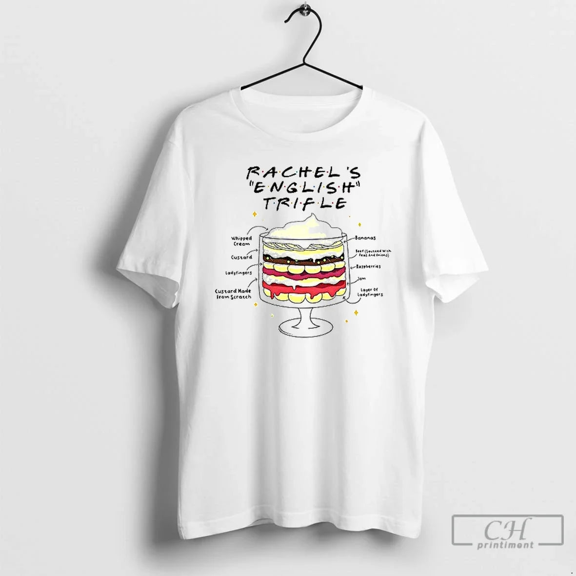 Rachels English Trifle Friends Tv Ceramic Ceramic Classic Dad Cap T-Shirts, Hoodie, Sweatshirt - T-Shirt, Sweatshirt, Hoodie