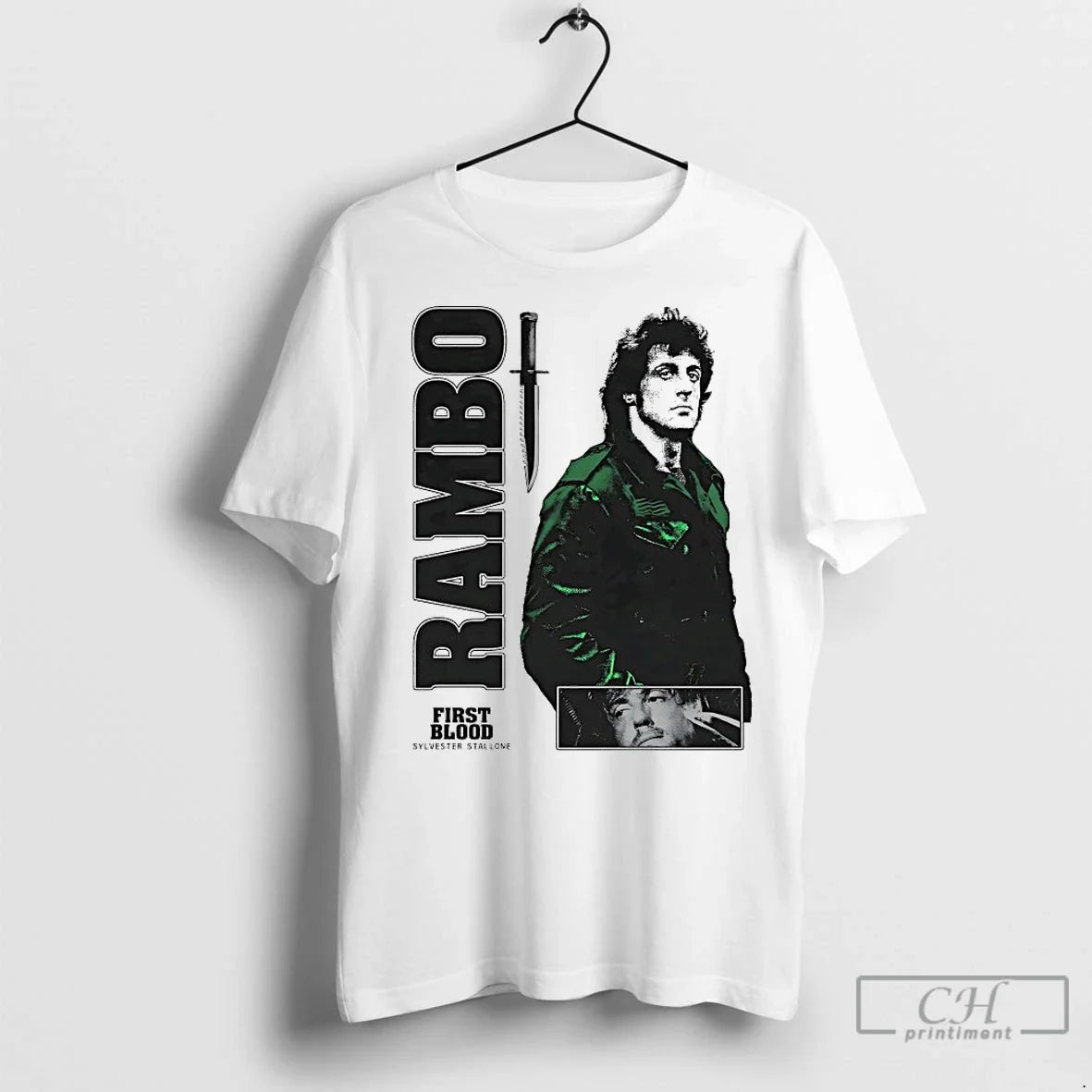 Rambo First Blood Sylvester Stallone T-Shirts, Hoodie, Sweatshirt - T-Shirt, Sweatshirt, Hoodie