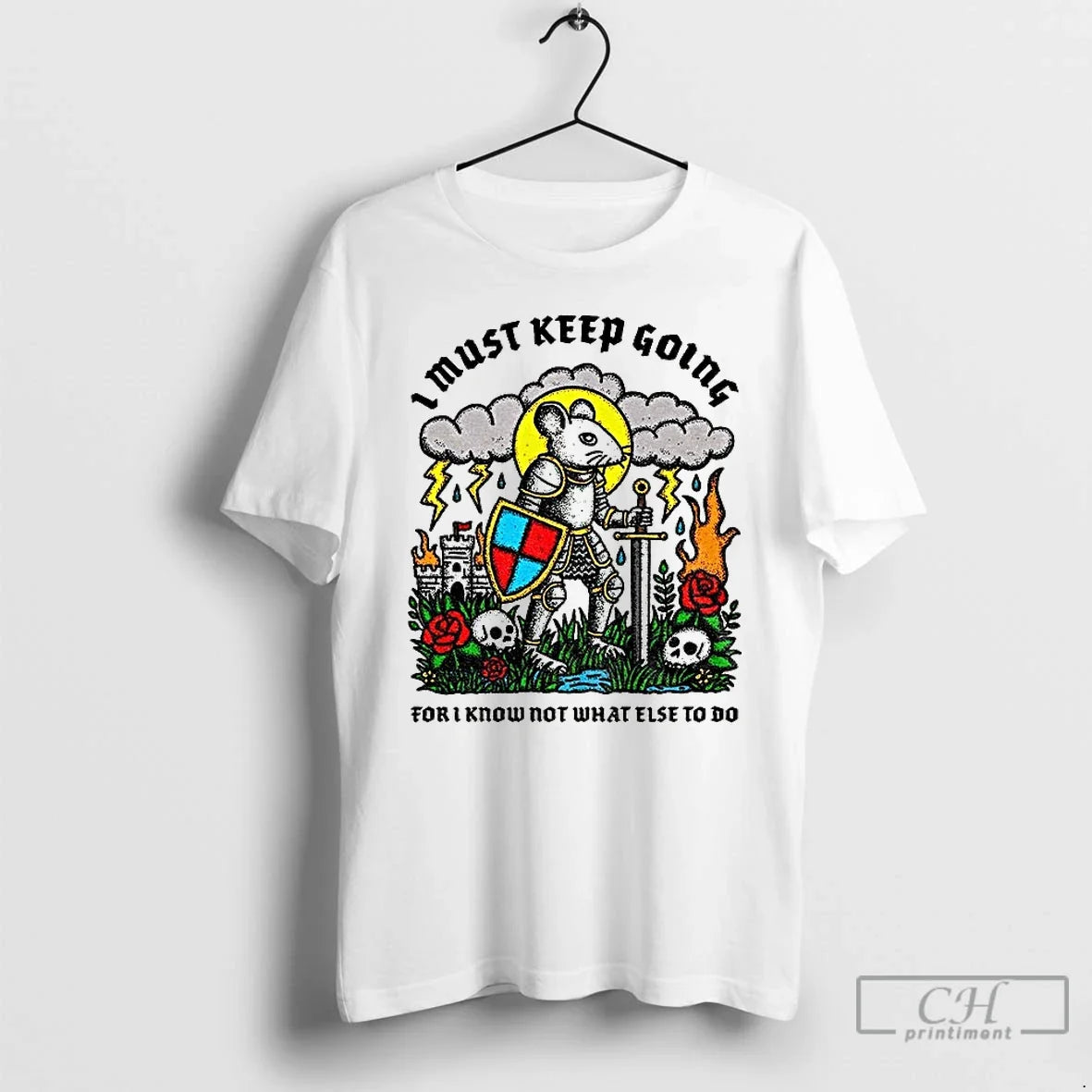 Rat I Must Keep Going I Know Not What Else Do Halloween T-Shirts, Hoodie, Sweatshirt - T-Shirt, Sweatshirt, Hoodie