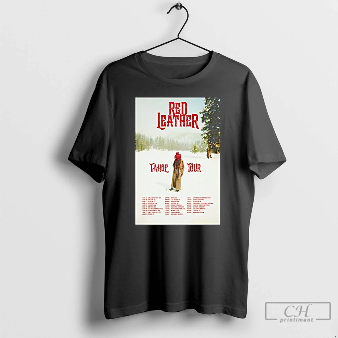 Red Leather Tahoe World Tour 2026 T-Shirts, Hoodie, Sweatshirt - T-Shirt, Sweatshirt, Hoodie