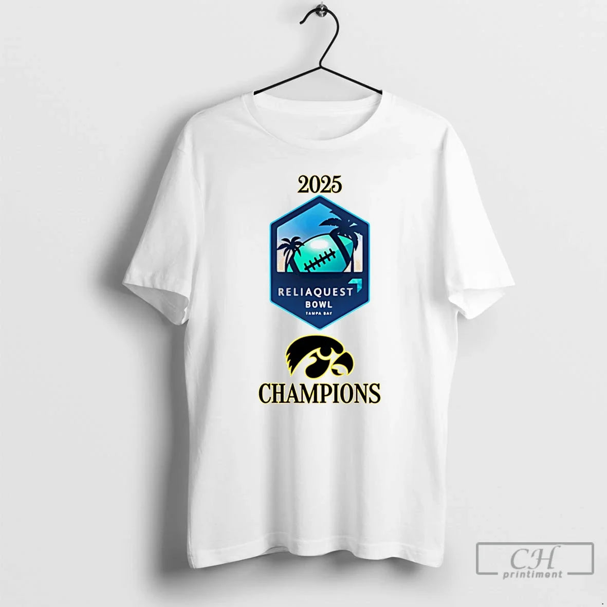 Reliaquest Bowl Champions 2025 Iowa Football T-Shirts, Hoodie, Sweatshirt - T-Shirt, Sweatshirt, Hoodie