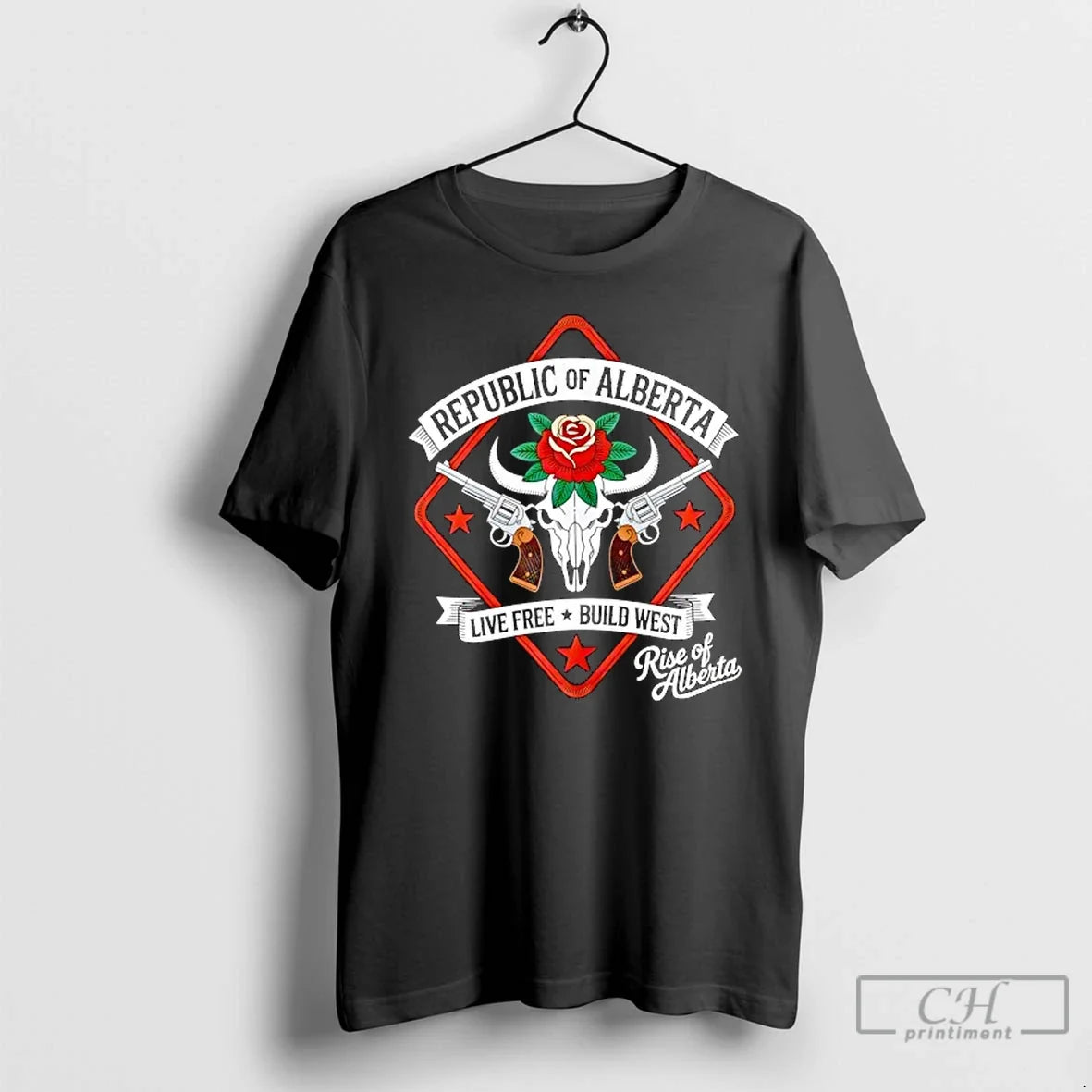 Republic Alberta Live Free Build West Rise Alberta T-Shirts, Hoodie, Sweatshirt - T-Shirt, Sweatshirt, Hoodie