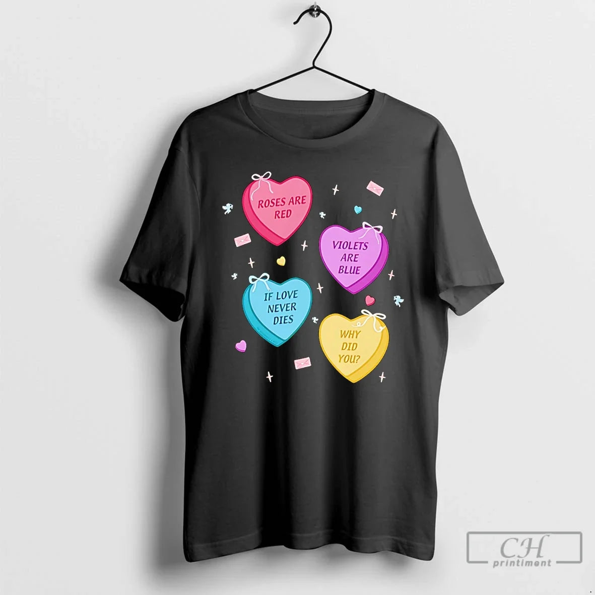 Roses Are Red Violets Are Blue If Love Never Dies T-Shirts, Hoodie, Sweatshirt - T-Shirt, Sweatshirt, Hoodie