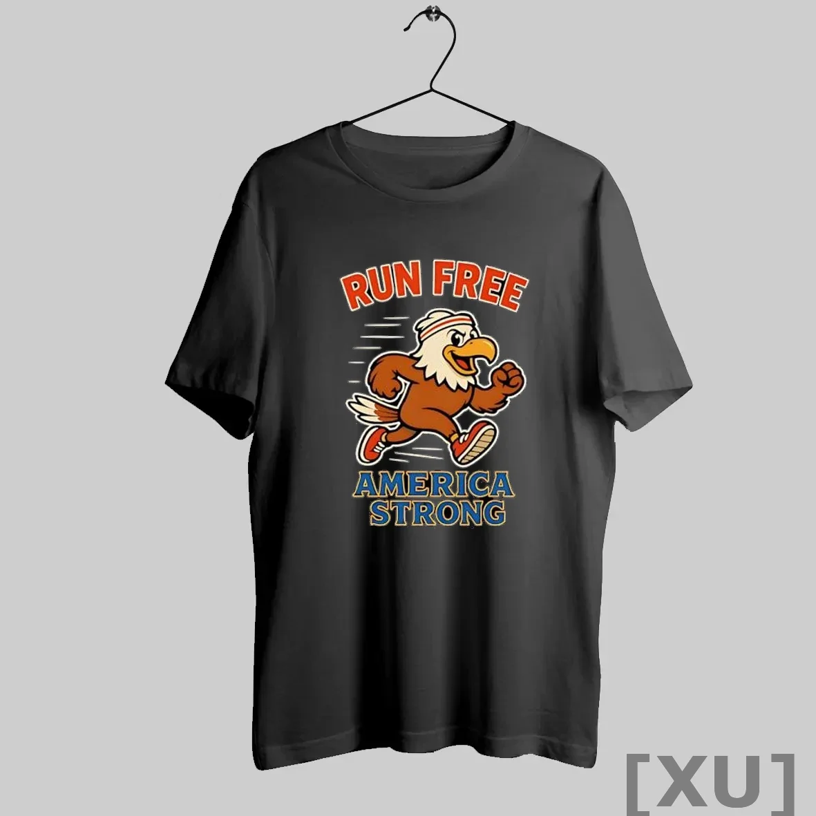 Run Free America Strong Bald Eagle Running T-Shirts, Hoodie, Sweatshirt - T-Shirt, Sweatshirt, Hoodie