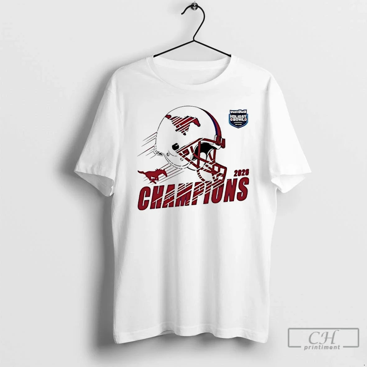 Smu Mustangs Football Bowl Champions Helmet 2026 T-Shirts, Hoodie, Sweatshirt - T-Shirt, Sweatshirt, Hoodie