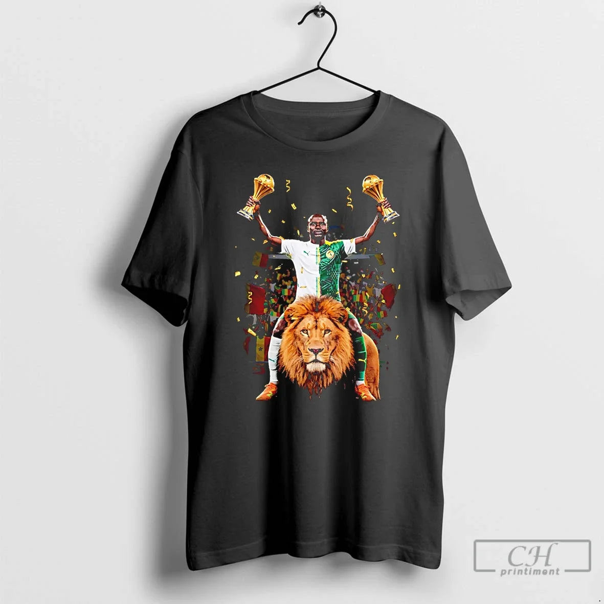 Sadio Mane Senegal 2026 Champions Lions Trophy T-Shirts, Hoodie, Sweatshirt - T-Shirt, Sweatshirt, Hoodie