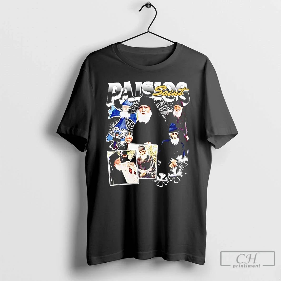 Saint Paisios Picture Collage Vintage T-Shirts, Hoodie, Sweatshirt - T-Shirt, Sweatshirt, Hoodie